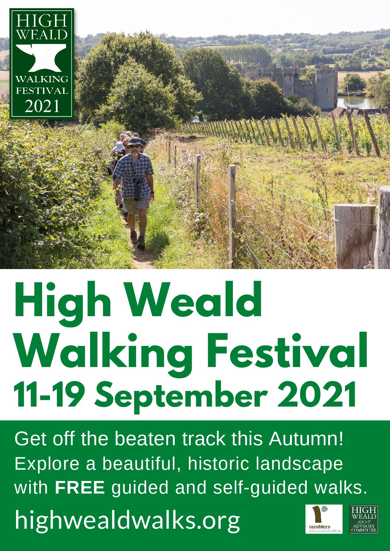 High Weald Walking Festival - Book from 9 August!